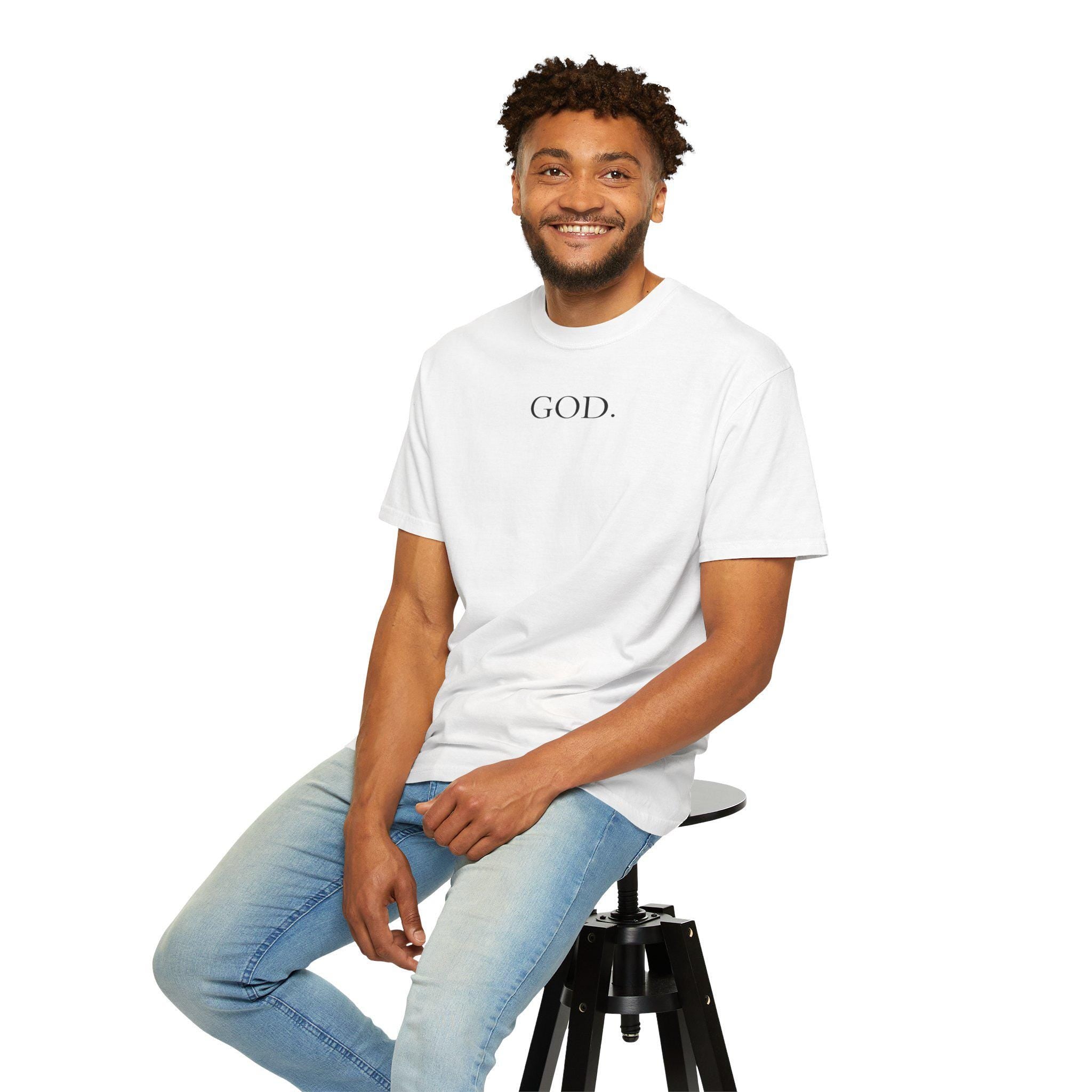 God Saves Lift Club Oversized Heavyweight Tee | Premium Gym & Streetwear Shirt