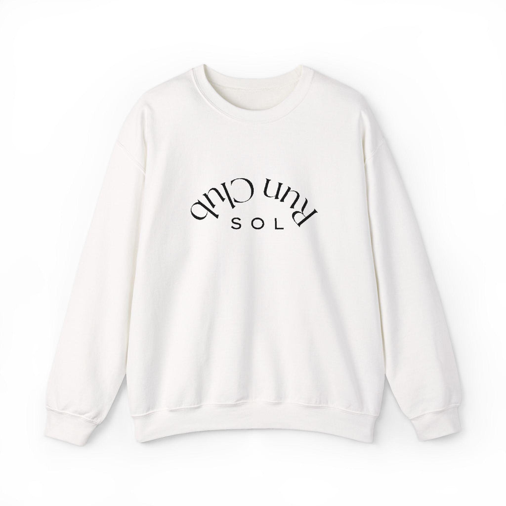 Embroidered SOL Run Club sweatshirt