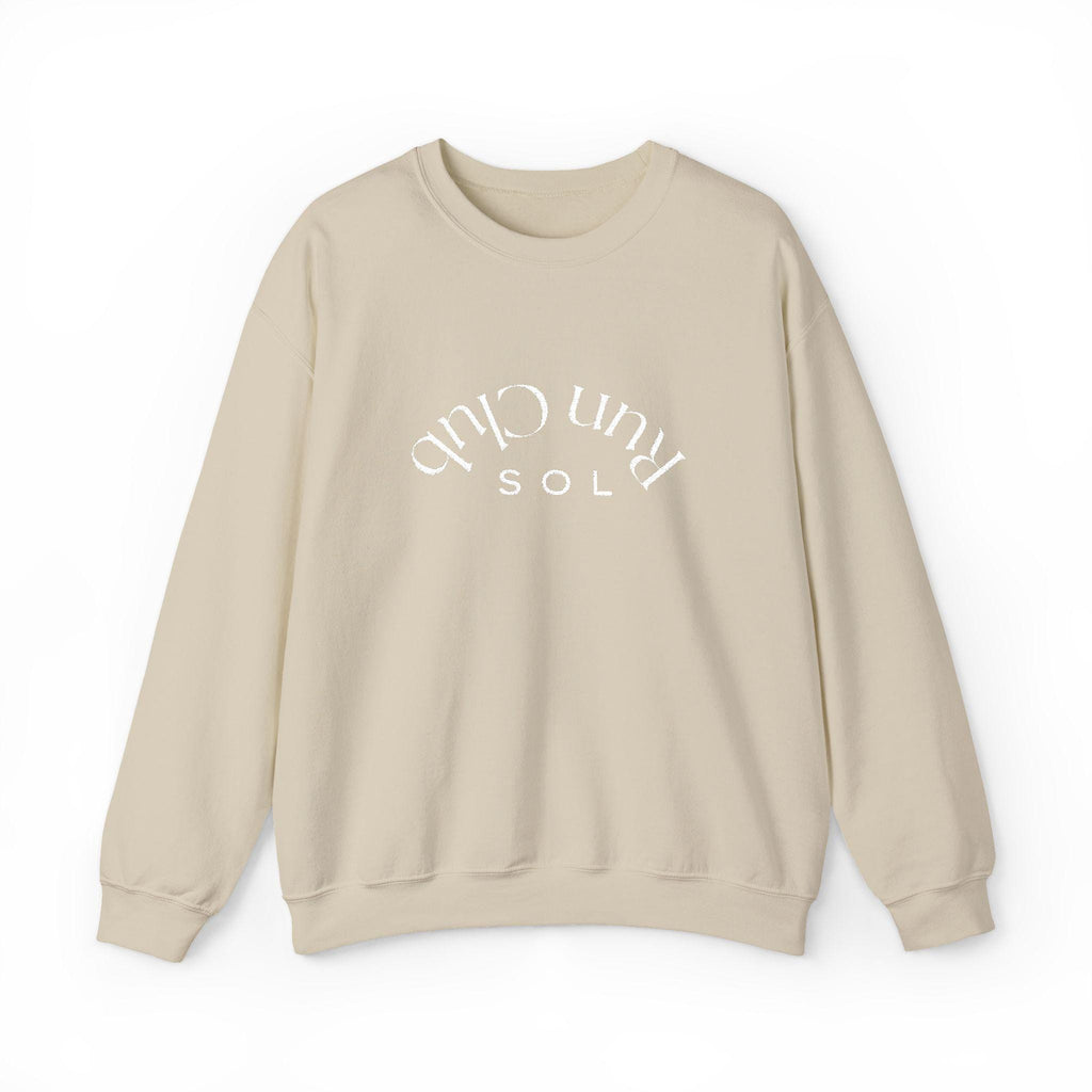Embroidered SOL Run Club sweatshirt