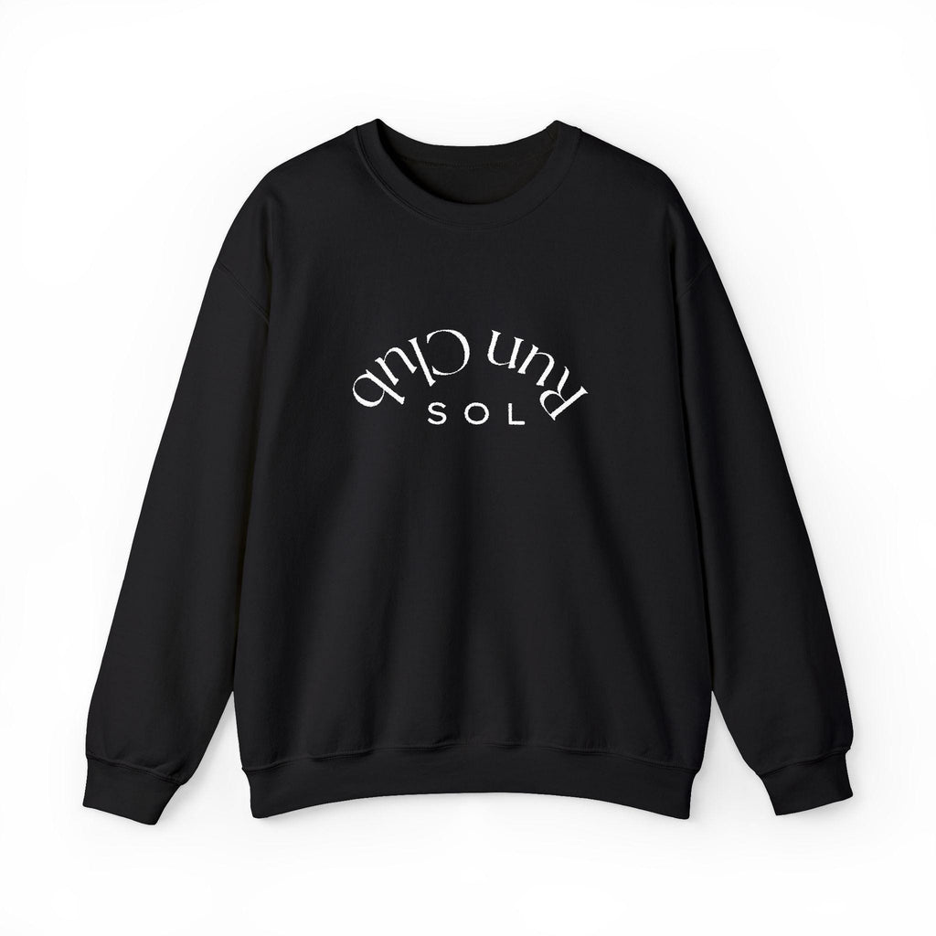 Embroidered SOL Run Club sweatshirt